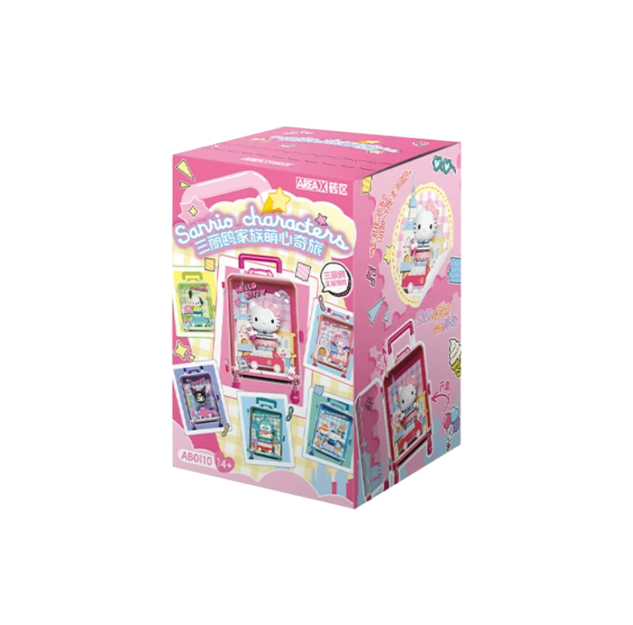 AreaX x Sanrio Characters Traveling Series Building Blocks