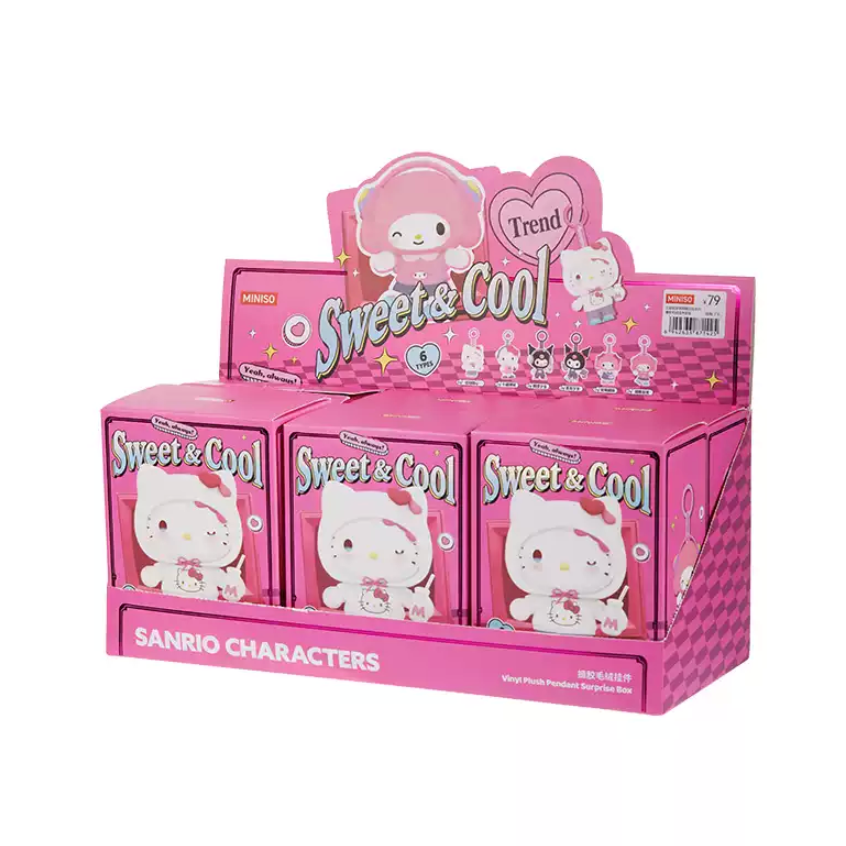 Miniso x Sanrio Characters Sweet & Cool Series Vinyl Plush