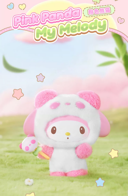 TOPTOY x Sanrio Characters Colorful Panda Series Figure