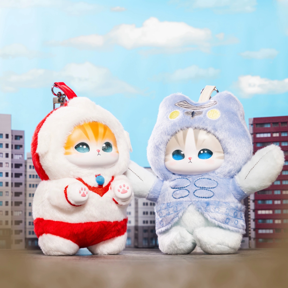 Kiramekko Mofusand x Ultraman Vinyl Plush Vol.1