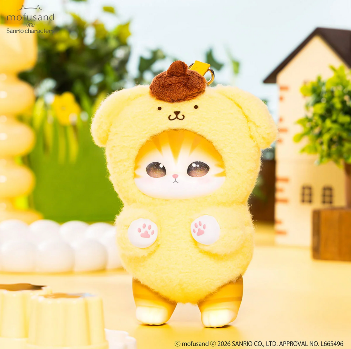Kiramekko Mofusand x Sanrio Characters Vinyl Plush