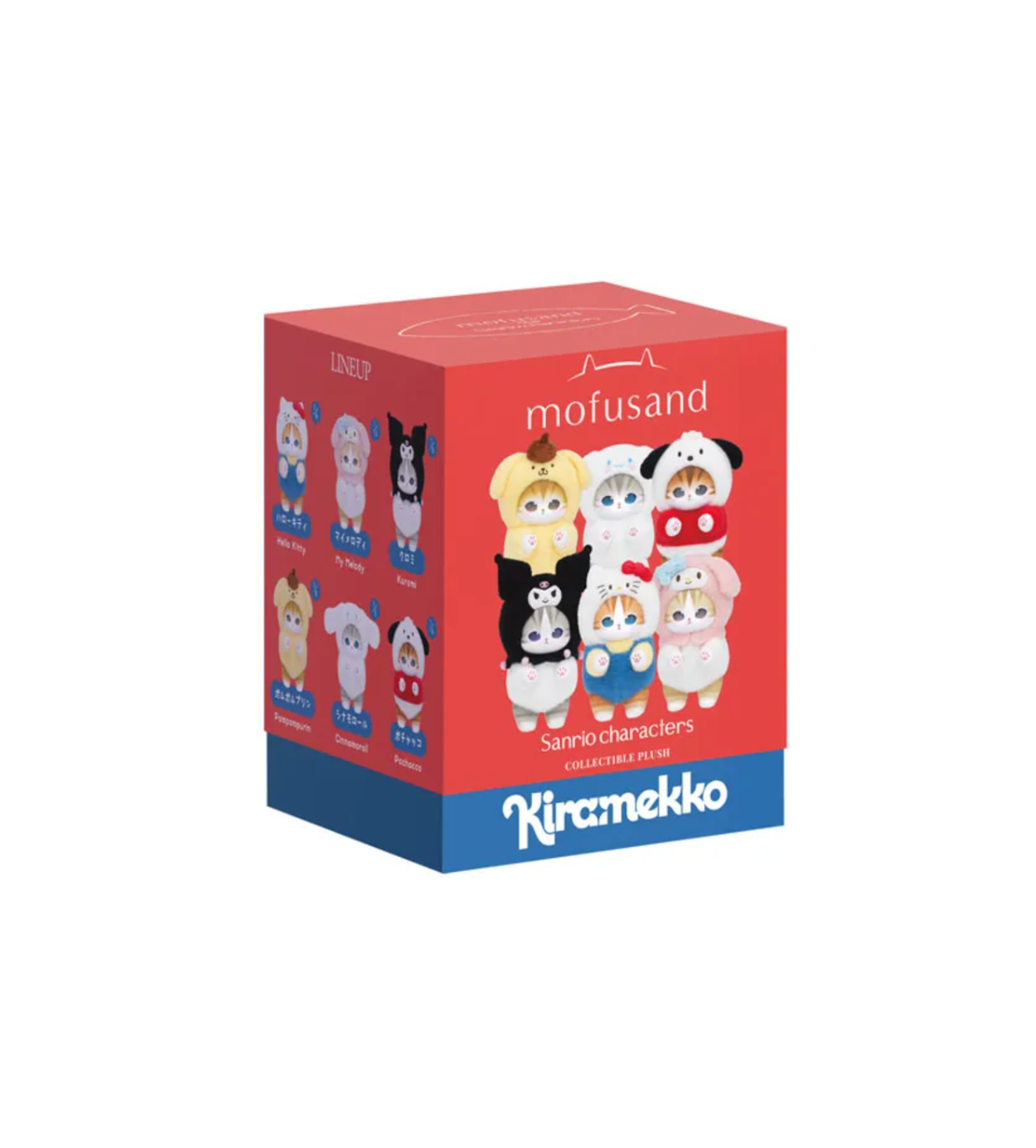 Kiramekko Mofusand x Sanrio Characters Vinyl Plush
