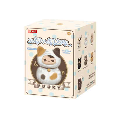 Pop Mart x Pucky Roly-Poly Kitty Vinyl Plush