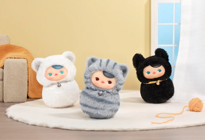 Pop Mart x Pucky Roly-Poly Kitty Vinyl Plush