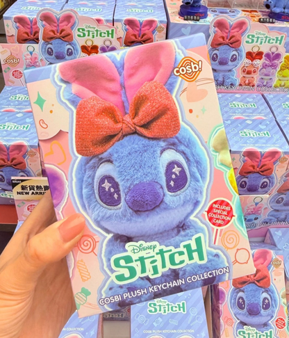 Hot Toys x Cosbi x Disney Stitch Candy Series Plush Keychain