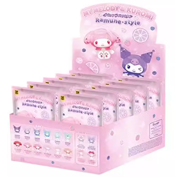 TOPTOY x Sanrio My Melody & Kuromi  Ramune-Style Mini Figures