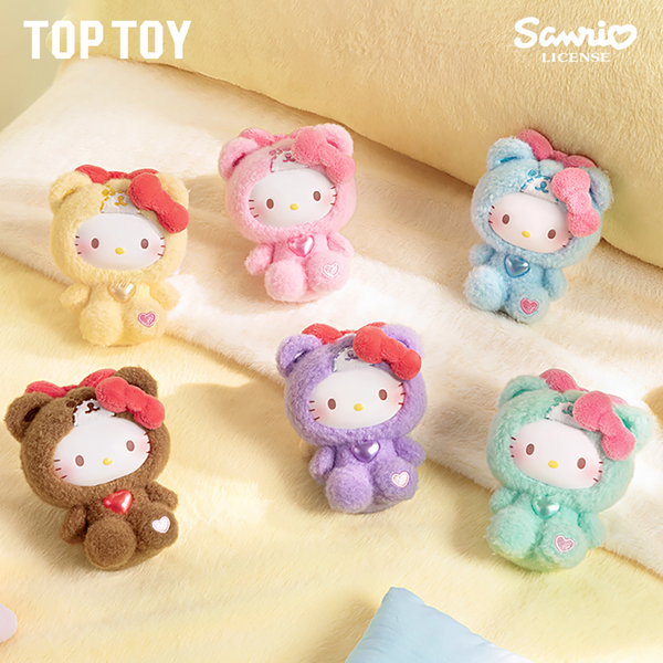 TOPTOY x Sanrio Hello Kitty Teddy Pajamas Vinyl Plush