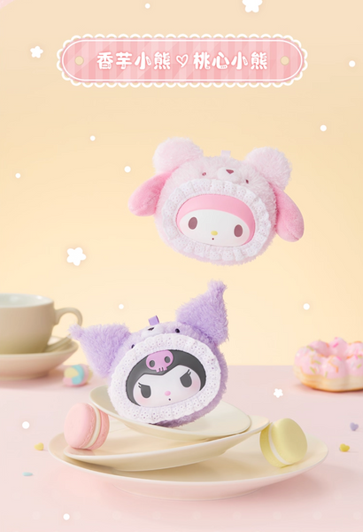 TOPTOY x Sanrio Characters Fluffy Teddy Bear Head Vinyl Plush