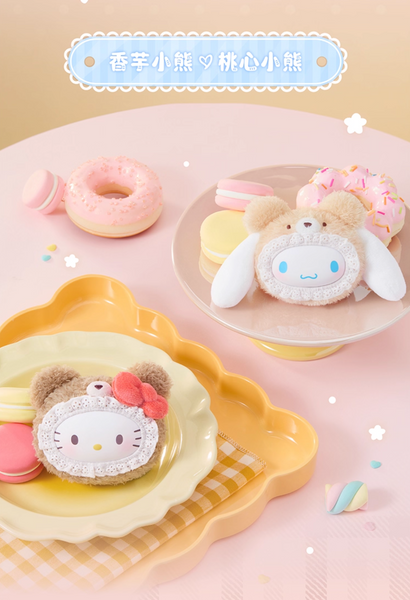 TOPTOY x Sanrio Characters Fluffy Teddy Bear Head Vinyl Plush