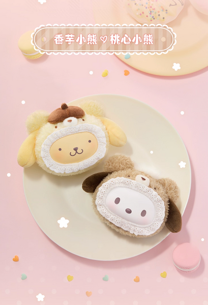 TOPTOY x Sanrio Characters Fluffy Teddy Bear Head Vinyl Plush