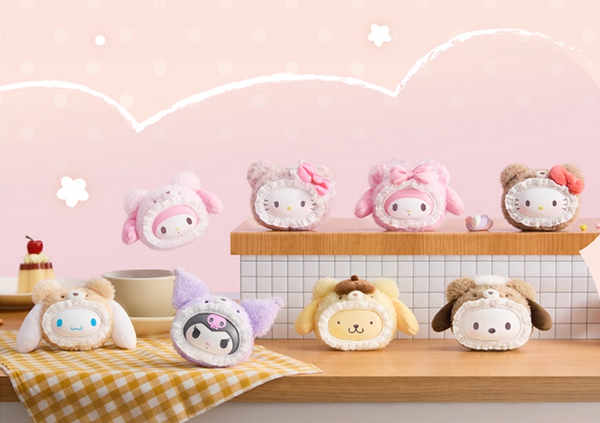 TOPTOY x Sanrio Characters Fluffy Teddy Bear Head Vinyl Plush