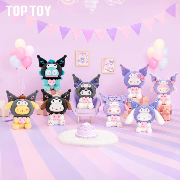 TOPTOY x Sanrio Characters Kuromi Party Vinyl Plush