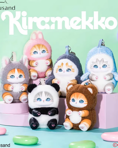 Miniso x Kiramekko Mofusand Fluffy Kitten Vinyl Plush – WooHoo New