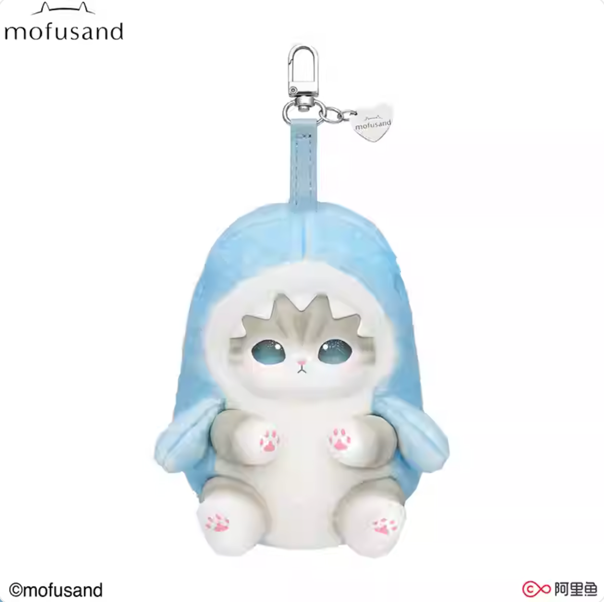 Miniso x Kiramekko Mofusand Fluffy Kitten Vinyl Plush