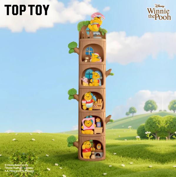 TOPTOY x Disney Winnie the Pooh Hundred Acre Wood Tree House