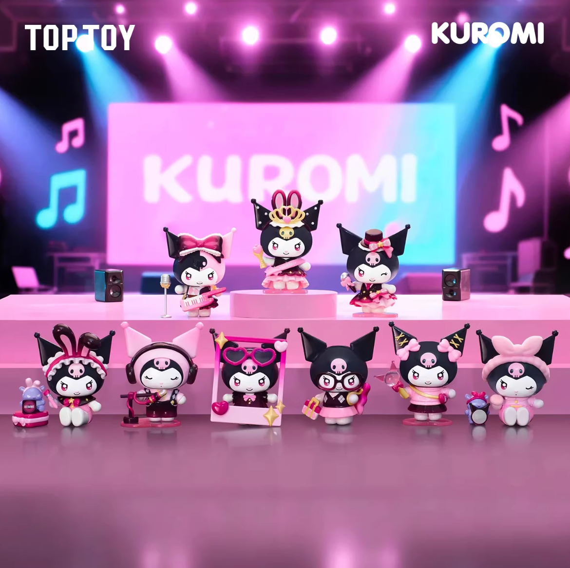 TOPTOY x Sanrio Kuromi Sparking Idol