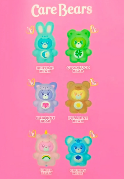 Miniso x Care Bears Animal Costume Scented Vinyl Plush
