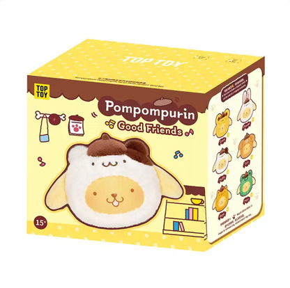 TOPTOY x Sanrio Pompompurin Good Friends Vinyl Plush