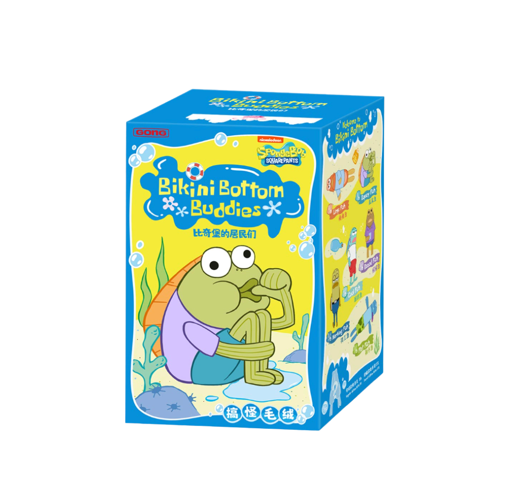 Pop Mart x Gong x SpongeBob SquarePants Bikini Bottom Buddies Series 1 Whimsical Plush