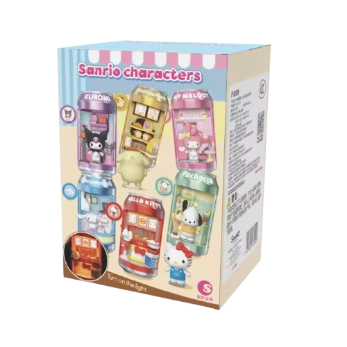 Trendy Sound x Sanrio Characters Canned Soda Shop Building Block