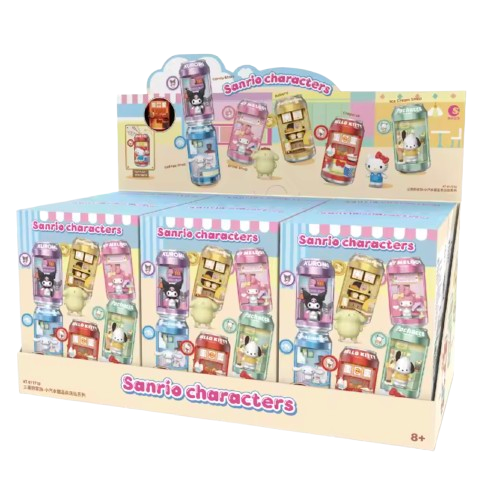 Trendy Sound x Sanrio Characters Canned Soda Shop Building Block