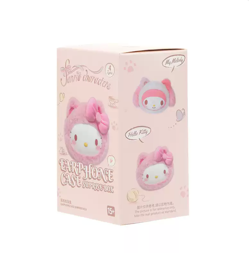 Miniso x Sanrio Characters Cat Fluffy Series Earphone Case