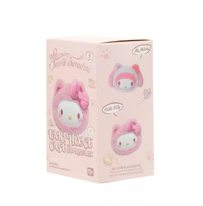 Miniso x Sanrio Characters Cat Fluffy Series Earphone Case