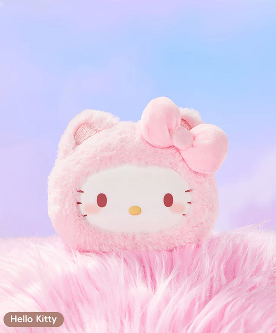 Miniso x Sanrio Characters Cat Fluffy Series Earphone Case