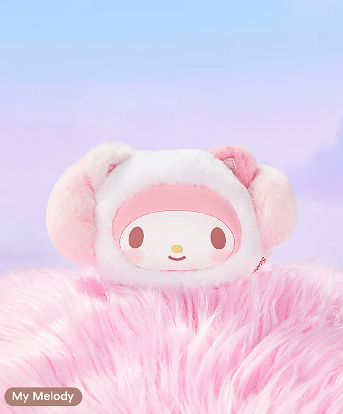 Miniso x Sanrio Characters Cat Fluffy Series Earphone Case