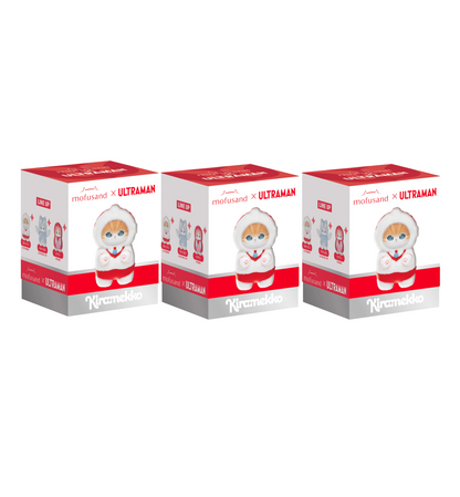 Kiramekko Mofusand x Ultraman Vinyl Plush Vol.1