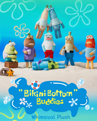 SpongeBob SquarePants Bikini Bottom Buddies Whimsical Plush