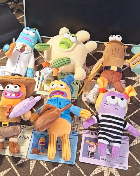 Pop Mart x Gong x SpongeBob SquarePants Bikini Bottom Buddies Series 2 Whimsical Plush