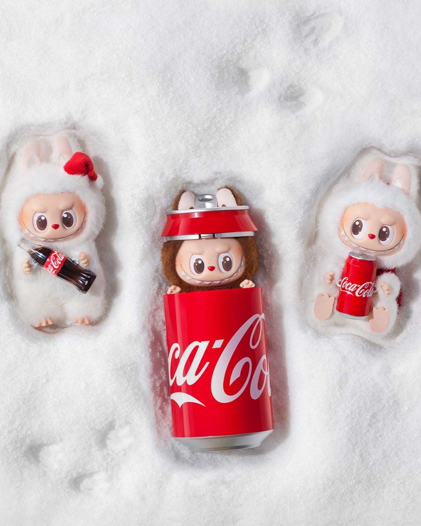 Pop Mart x The Monsters Coca-Cola Series Vinyl Plush (Opened Box