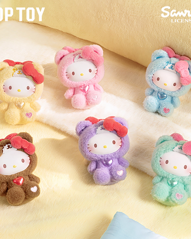 TOPTOY_Sanrio_Hello_Kitty_Teddy_Pajamas_Vinyl_Plush