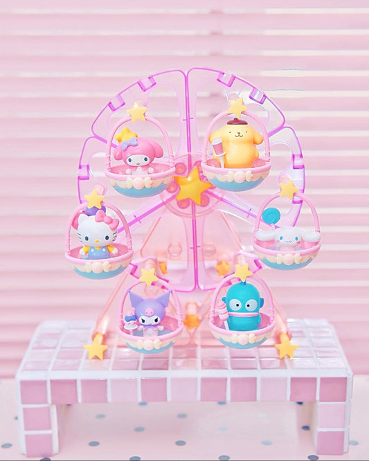 Tala's x Sanrio Characters Ferris Wheel Series Building Blocks (with Gummy)