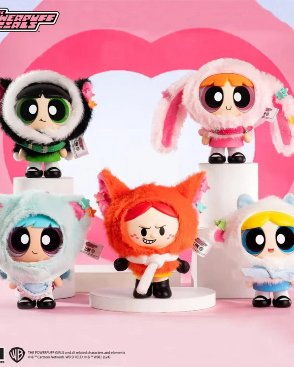 パワパフ Animal Cape Series TOPTOY　シークレット TOPTOY x The Powerpuff Girls Animal Cape Vinyl Plush – WooHoo New York