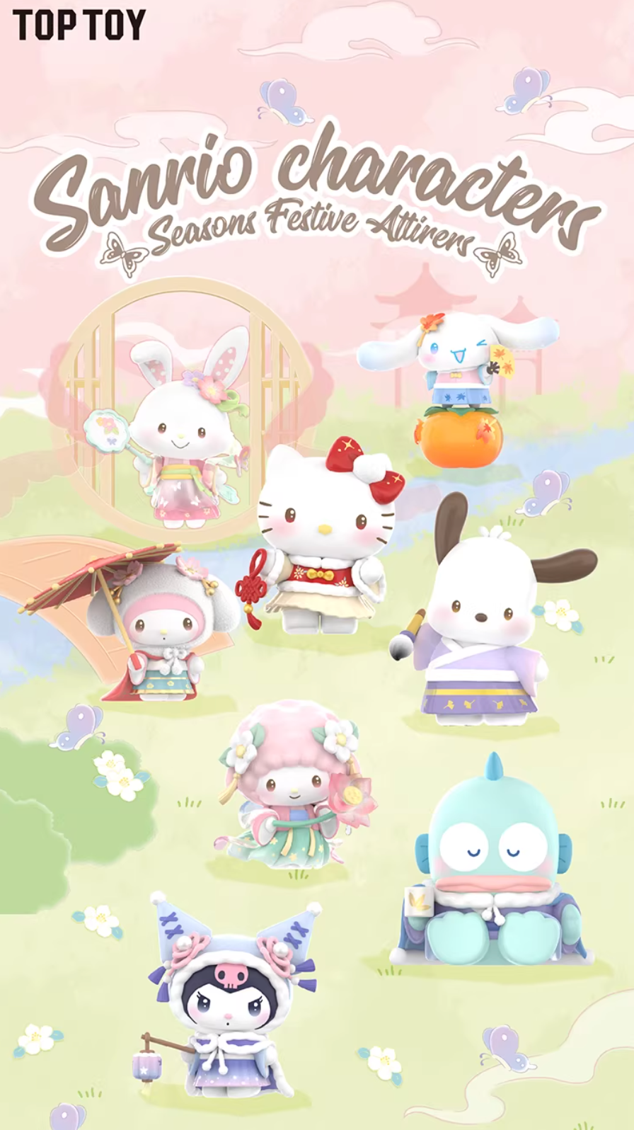 Sanrio Characters Seasons Festive Attire