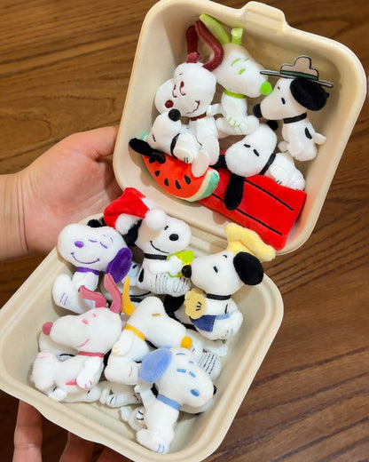 Youmai x Peanuts Snoopy Colorful Daily Life Series Plush Toy Badge