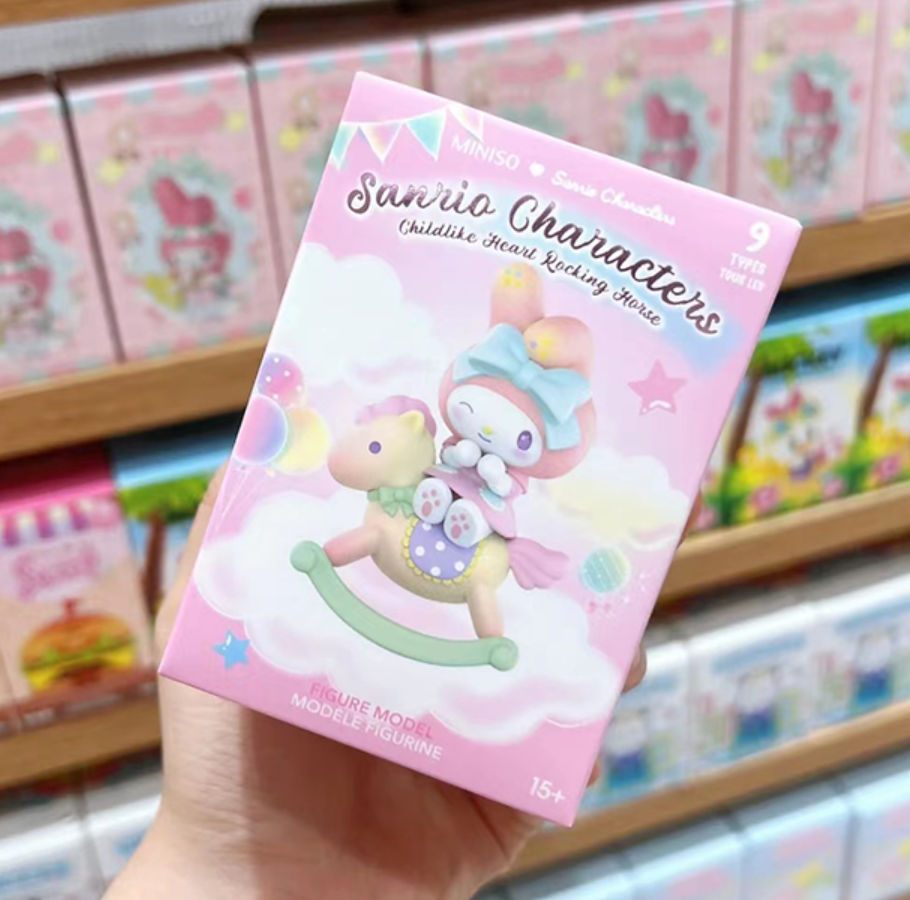 Miniso x Sanrio Characters Childlike Heart Rocking Horse