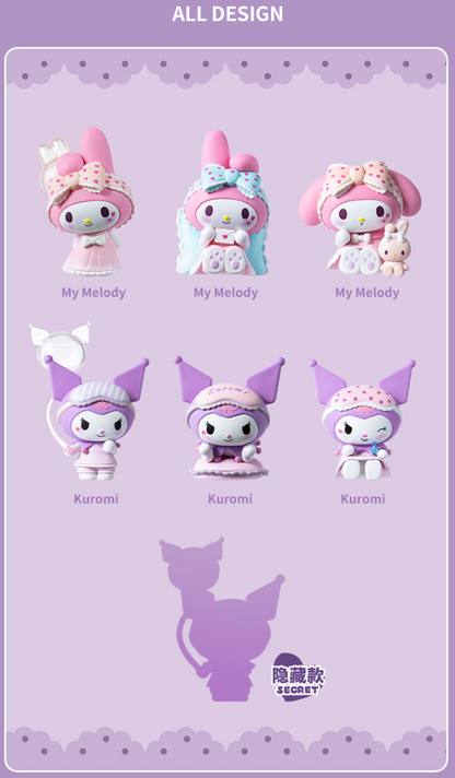 [Sale] Miniso x Sanrio Characters Sweetheart In Pajamas (Opened Box)